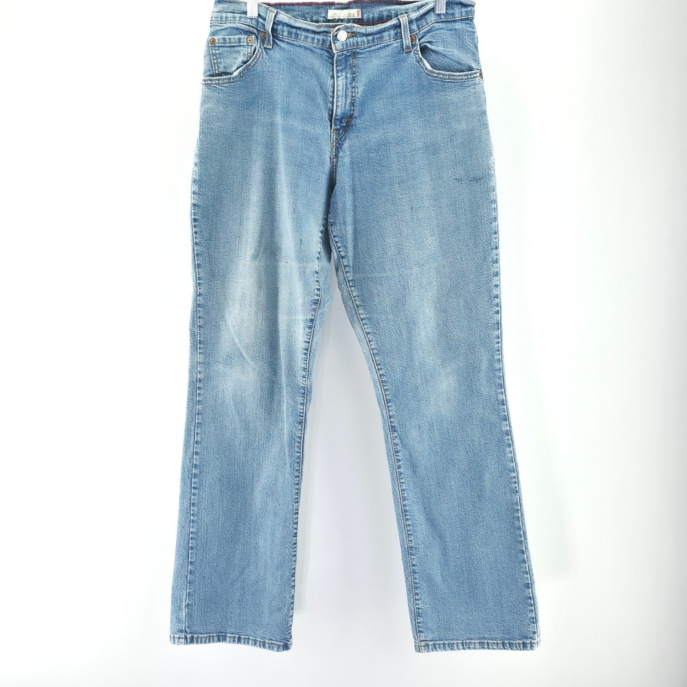 Levi's 550 Relaxed Bootcut Jeans Womens 14 L Vintage 90s Americana Roomy Fit Y2K